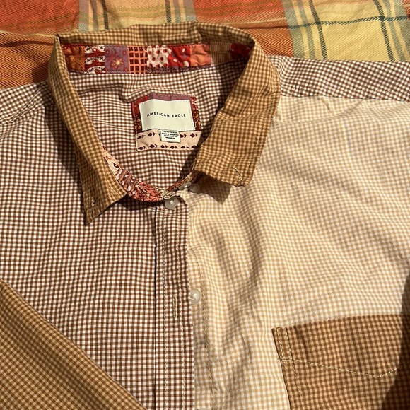 American Eagle button down shirt XXL - Picture 3 of 4